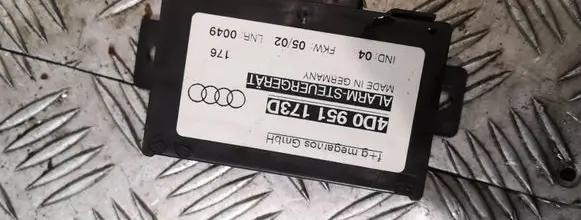 Audi A6 S6 C5 4B Alarm control unit/module 4d0951173d
