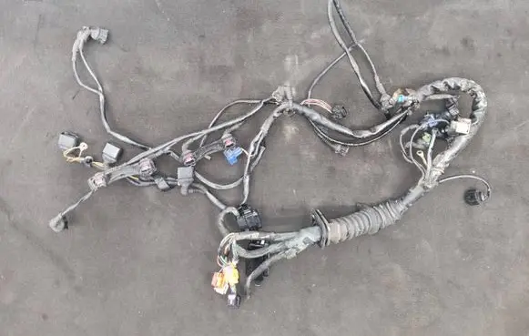Engine installation wiring loom