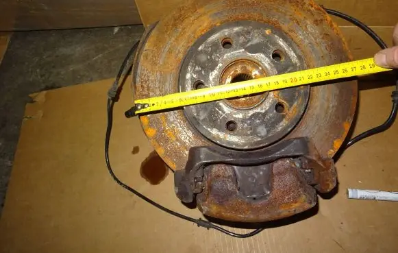 Mercedes-Benz B W246 W242 Front wheel hub spindle knuckle A24638