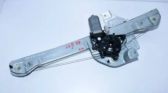 Citroen C3 Front door electric window regulator 9813093780