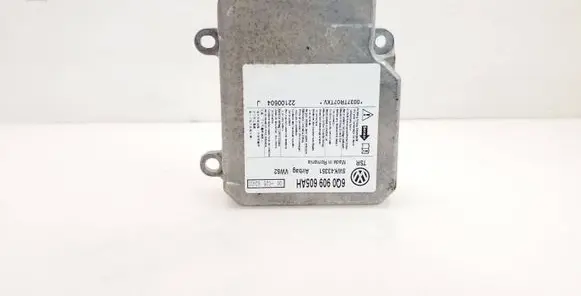 Volkswagen Caddy Airbag control unit/module 6Q0909605AH 5WK43351