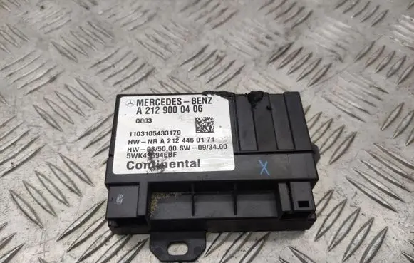 Mercedes-Benz E C207 W207 Fuel injection pump control unit/module A2129000406