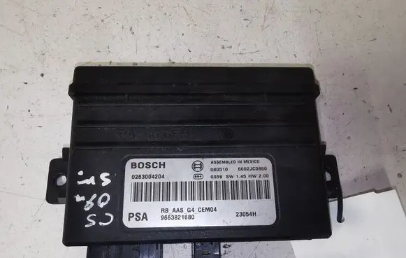 Citroen C5 Parking PDC control unit/module 9663821680 0263004204 6002JC0860
