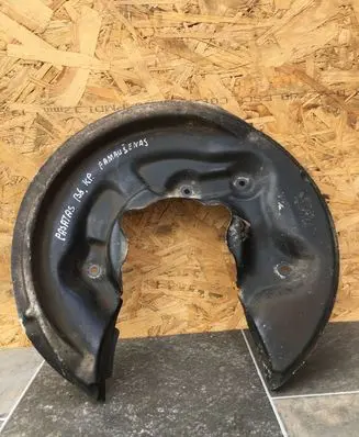 Volkswagen PASSAT B6 Rear brake disc plate dust cover 3C0614612G
