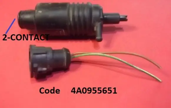 Audi A6 S6 C5 4B Windscreen/windshield washer pump 4A0955651 443971924