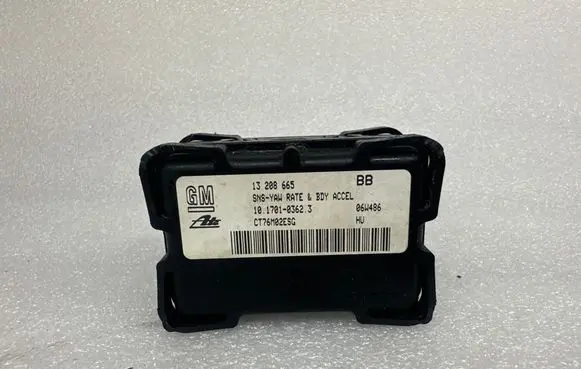 Opel Zafira B ESP acceleration yaw rate sensor 13208665 CT76M02ESG 10170103623