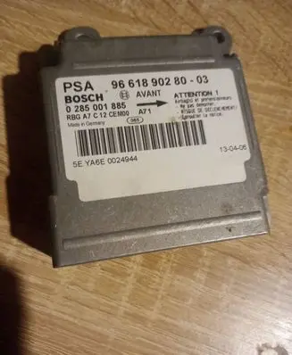 Peugeot 207 Airbag control unit/module 9661890280