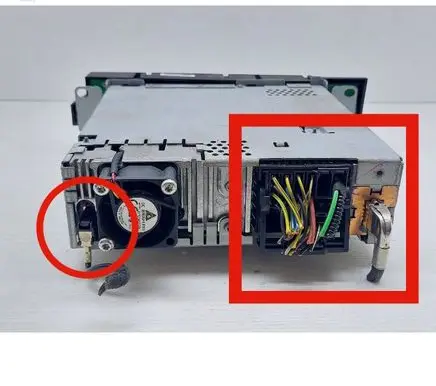 BMW 5 E60 E61 Sound system wiring loom 12417652