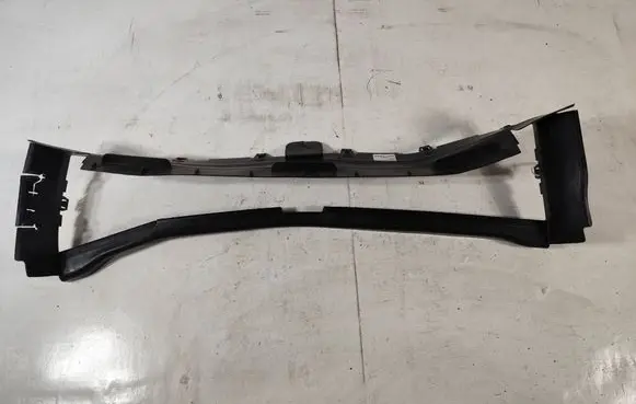 Intercooler air guide/duct channel