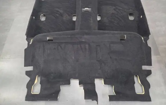 Mercedes-Benz B W247 Rear floor carpet liner A2476803906 18544932B 106578750103