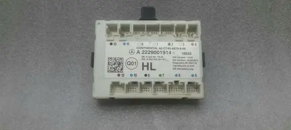 Mercedes-Benz S W222 Door control unit/module A2229001914