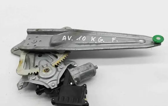 Rear window lifting mechanism without motor