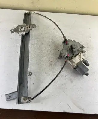 Front door window regulator with motor