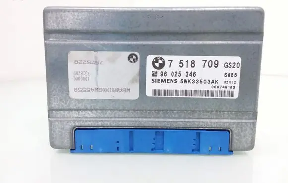 BMW 5 E39 Gearbox control unit/module 7518709 96025346 5WK33504AK