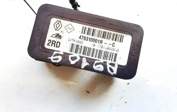 Renault Laguna III ESP acceleration yaw rate sensor 479310001rc 479310001r--c