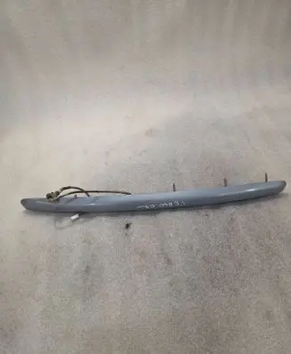 Trunk door license plate light bar