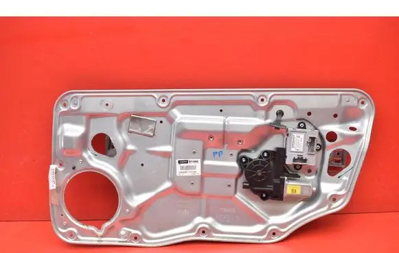 Front door window regulator with motor