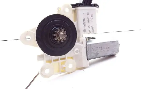 Opel Signum Front door window regulator motor 9178987 0130822011