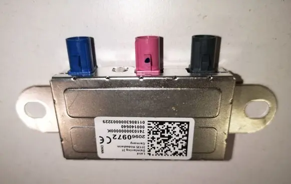 Opel Insignia B Antenna control unit 20960972