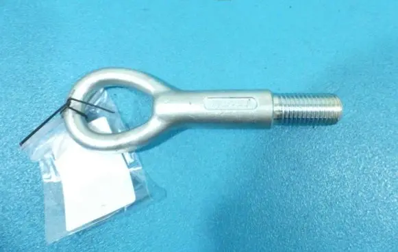 Towing hook eye