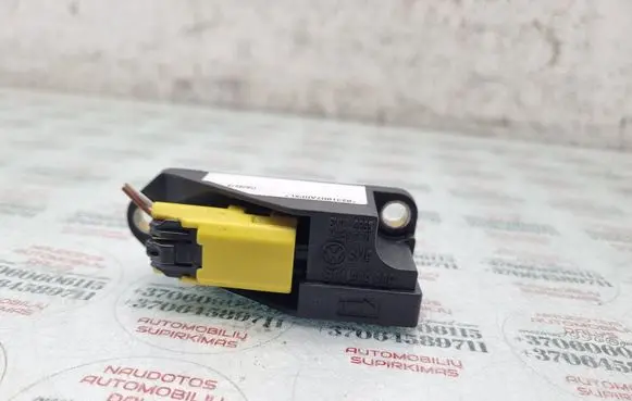 Airbag deployment crash/impact sensor