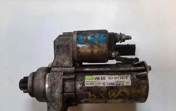 Volkswagen Polo IV 9N3 Starter motor 02T911023S