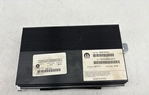 Jeep Cherokee Sound amplifier 26777y 05091155aj 05091674AJ