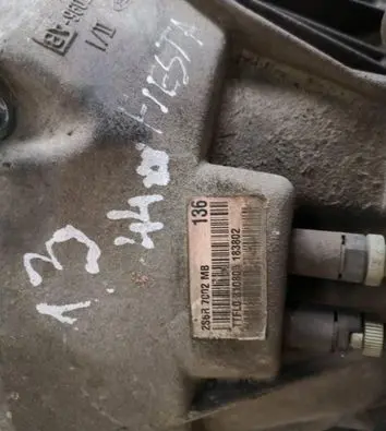 Ford Fiesta Manual 5 speed gearbox 2s6r7f096ab
