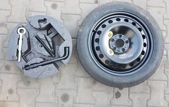 Volvo S80 R17 spare wheel