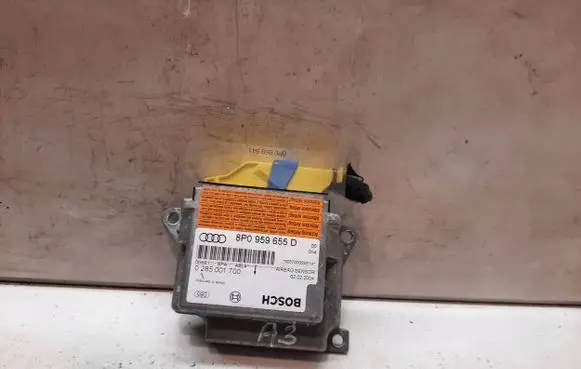 Audi A3 S3 8P Airbag control unit/module 8P0959655D 0285001700 00370000SE1A