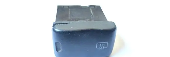 Volkswagen Golf III Windscreen/window heater switch 6N1959621