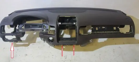 Volkswagen Touareg II Dashboard 7P1857100 7P1819241B