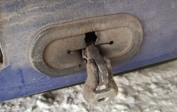 Fiat Punto (188) Rear door check strap stopper
