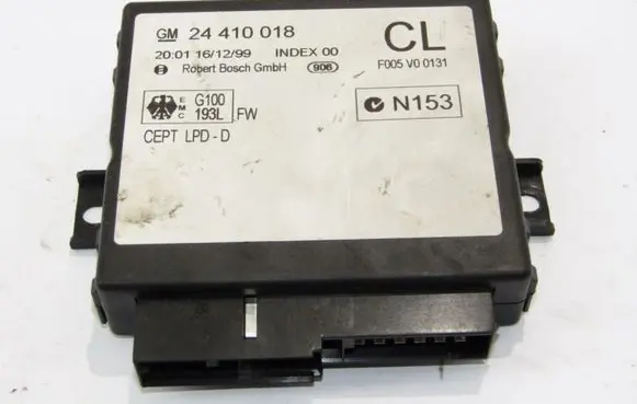 Opel Zafira A Other control units/modules 24410018