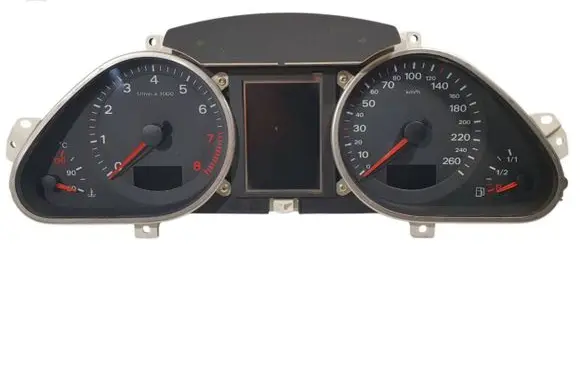 Audi A6 S6 C6 4F Speedometer (instrument cluster) 4F0920930T 4F0910930A 580000730303