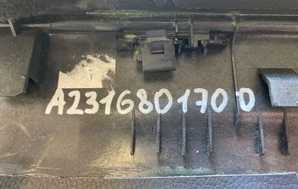 Mercedes-Benz SL AMG R231 Central console control unit A2316801700
