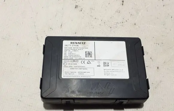 Renault Talisman GPS navigation control unit/module 282755793R