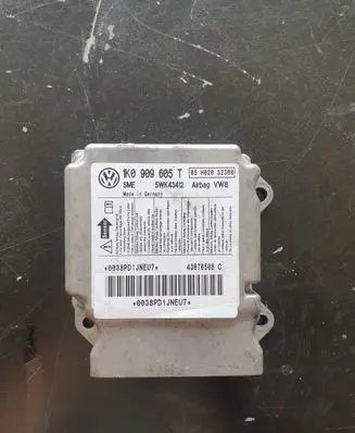 Volkswagen Golf Plus Airbag control unit/module 1K0909605T 5WK43412