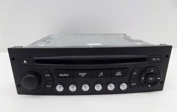 Citroen C3 Radio/CD/DVD/GPS head unit 96766518XT PSARCD44172 A2C53424334