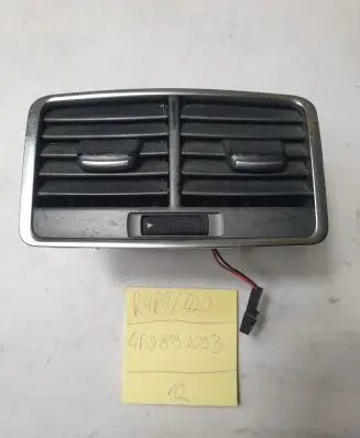 Audi A6 S6 C6 4F Rear air vent grill 