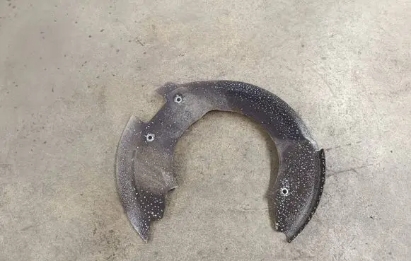 Jaguar XE Front brake disc dust cover plate 