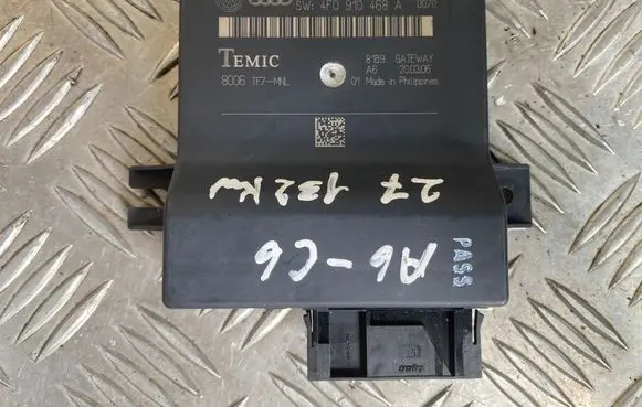 Audi A6 S6 C6 4F Gateway control module 4F0910468A 8006TF7MNL