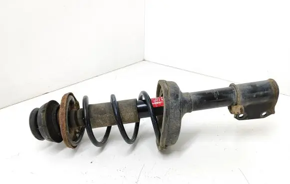 Front shock absorber with coil spring