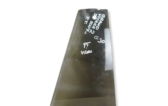 Suzuki Grand Vitara II Rear door window glass DOT20AS3 A001686 43R007953