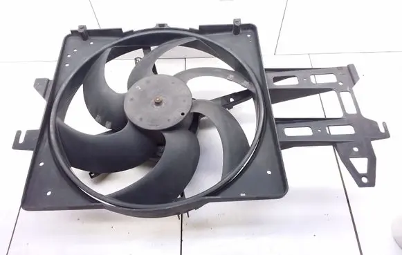 Electric radiator cooling fan