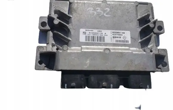 Renault Clio I Engine ECU kit and lock set V29034775A-