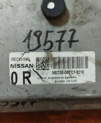 Nissan Micra Engine control unit/module mec93040