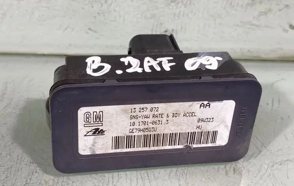 Opel Zafira B ESP acceleration yaw rate sensor 13257072