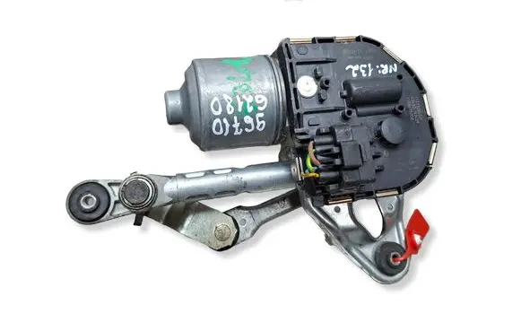 Peugeot 3008 I Front wiper linkage and motor S26301132 9671062180