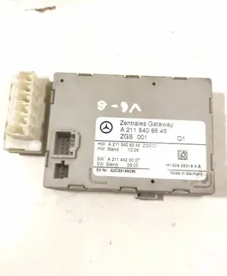 Mercedes-Benz E W211 Gateway control module A2115408545 A2115408345 A2114420027